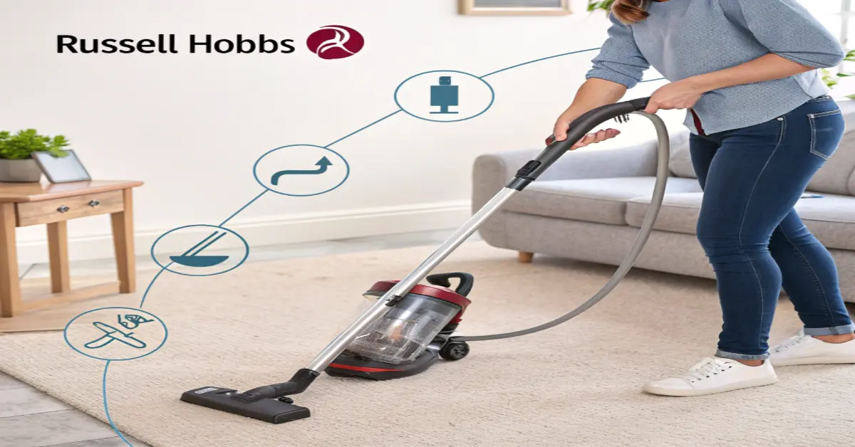 How to Use Russell Hobbs Vacuum Cleaner